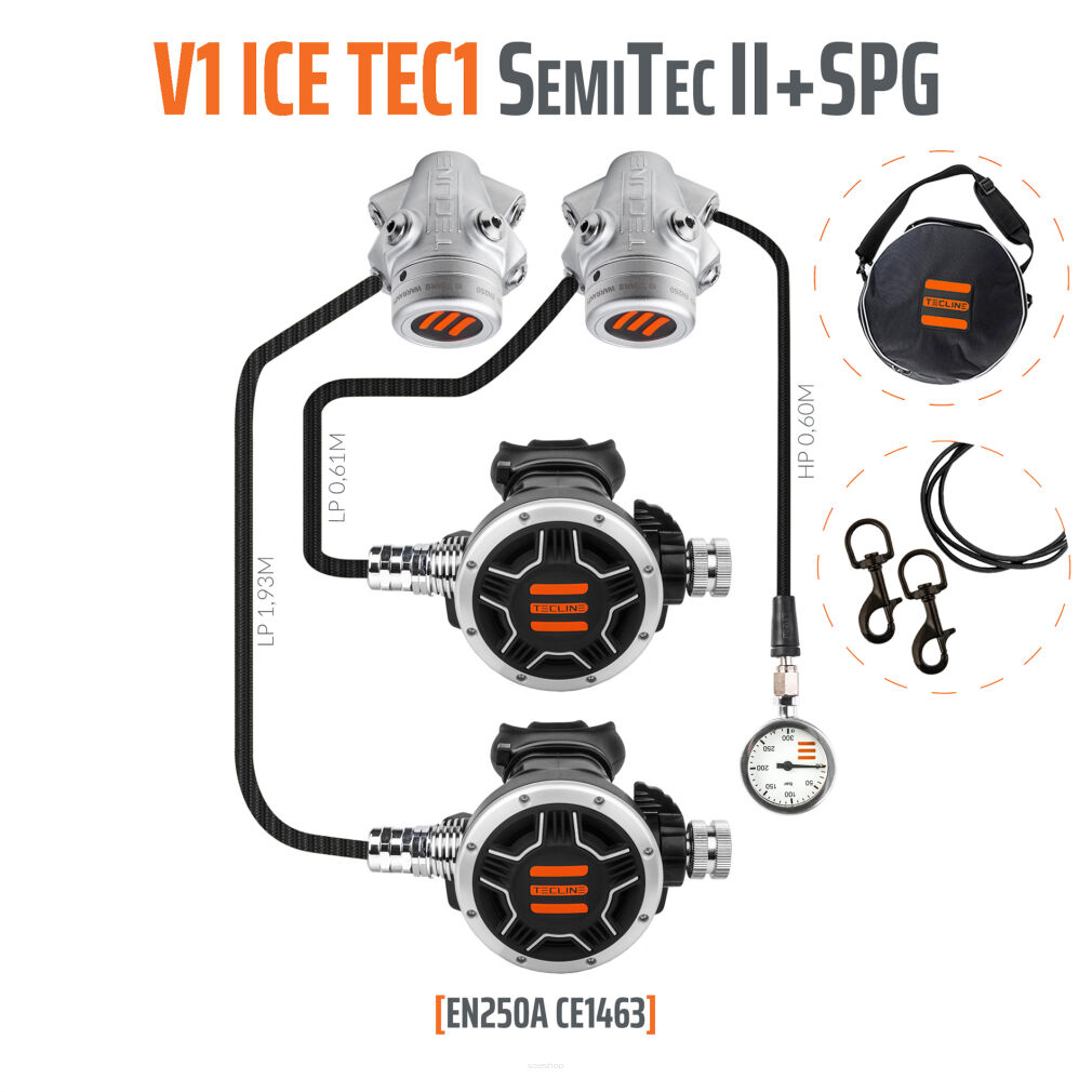 Automat V1 ICE TEC1 SemiTec II z manometrem - EN250A