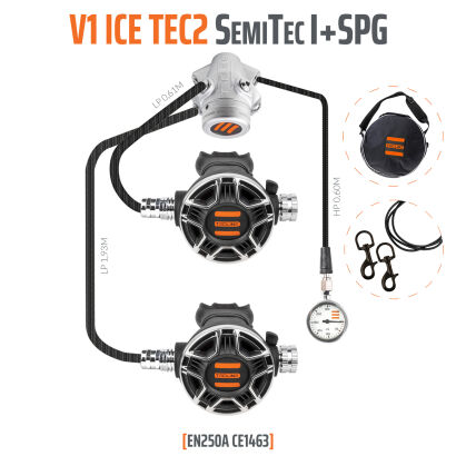 Automat V1 ICE TEC2 zestaw SemiTec I z manometrem - EN250A