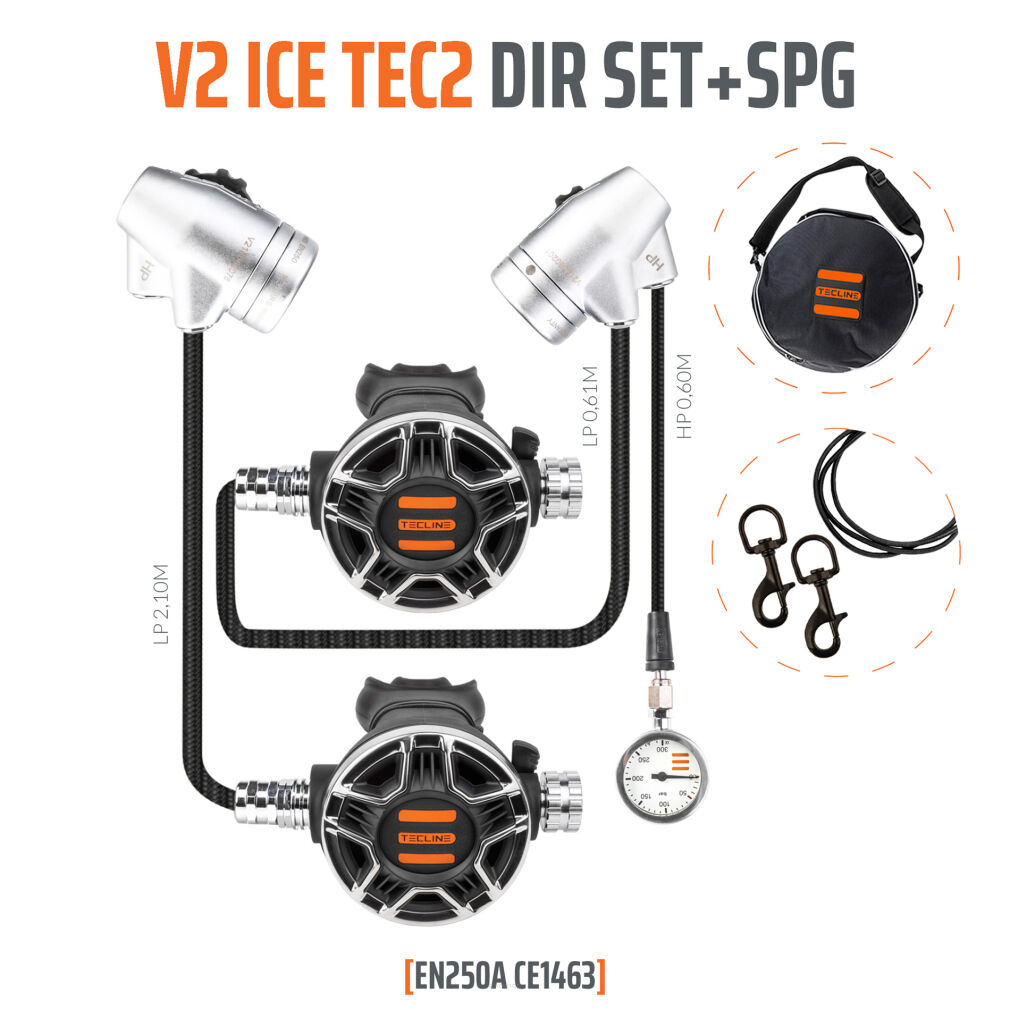 Automat V2 ICE TEC2 DIR Set z manometrem - EN250A