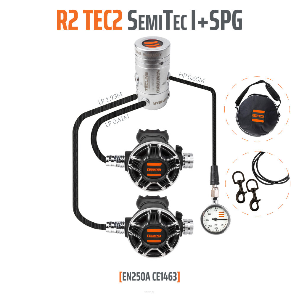 Automat R2 TEC2 zestaw SemiTec I z manometrem - EN250A