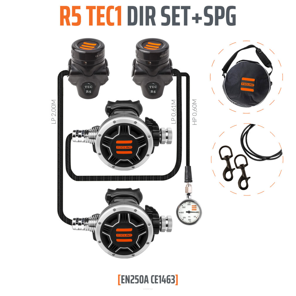 Automat R5 TEC1 DIR Set z manometrem - EN250A