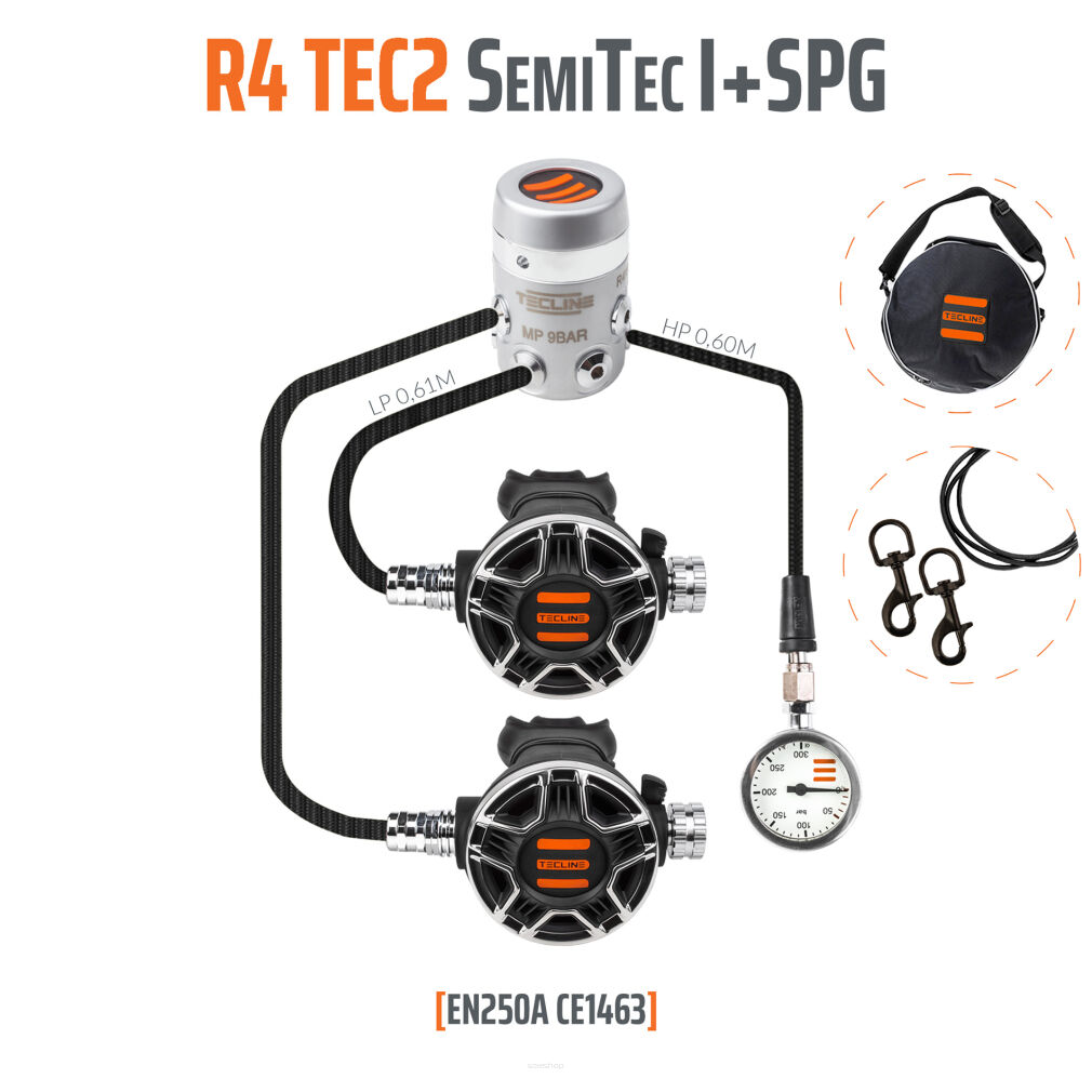 Automat R4 TEC2 zestaw SemiTec I z manometrem - EN250A