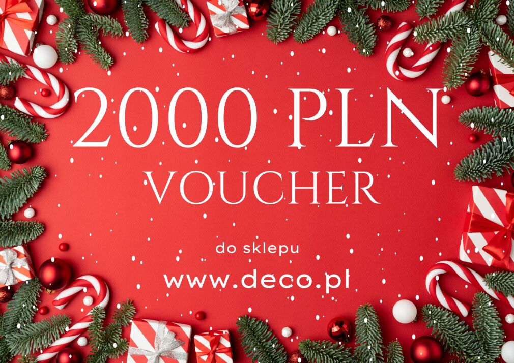 Voucher Prezentowy do sklepu www.deco.pl